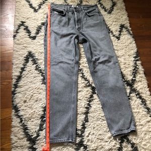 Agolde size 27 washed out black jeans